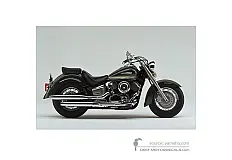 Stickers voor Yamaha XVS1100A DRAGSTAR CLASSIC 2000 - Grijs • Yamaha OEM Stickers