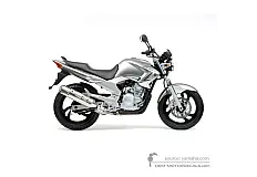 Stickers voor Yamaha YBR250 2007 - Zilver • Yamaha OEM Stickers