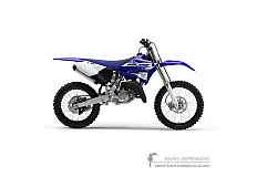 Pegatinas para Yamaha YZ125 2016 - Azul • Yamaha Pegatinas OEM