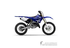 Adesivi per Yamaha YZ125 2017 - Blu • Yamaha Adesivi OEM