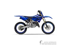 Autocollants pour Yamaha YZ125 2021 - Bleu • Yamaha Autocollants OEM