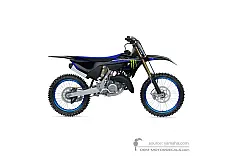 Decals for Yamaha YZ125 2022 - Black • Yamaha OEM Decals