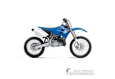 Naklejki do Yamaha YZ250 2013 - Niebieski • Yamaha Naklejki OEM