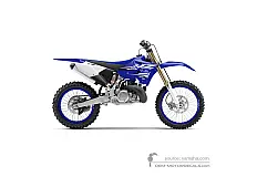 Naklejki do Yamaha YZ250 2018 - Niebieski • Yamaha Naklejki OEM