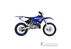 Autocollants pour Yamaha YZ250 2019 - Bleu • Yamaha Autocollants OEM