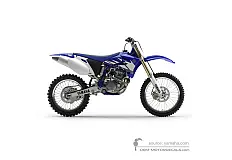 Stickers voor Yamaha YZ450F 2005 - Blauw • Yamaha OEM Stickers