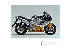 Aufkleber für Yamaha YZF600R THUNDERCAT 2000 - Silber • Yamaha OEM-Aufkleber