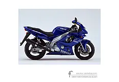 Pegatinas para Yamaha YZF600R THUNDERCAT 2001 - Azul • Yamaha Pegatinas OEM