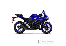 Decals for Yamaha YZF R3 2019 - Blue • Yamaha OEM Decals