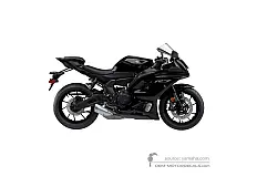 Aufkleber für Yamaha YZF R7 2022 - Schwarz • Yamaha OEM-Aufkleber