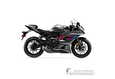 Aufkleber für Yamaha YZF R7 2024 - Grau • Yamaha OEM-Aufkleber