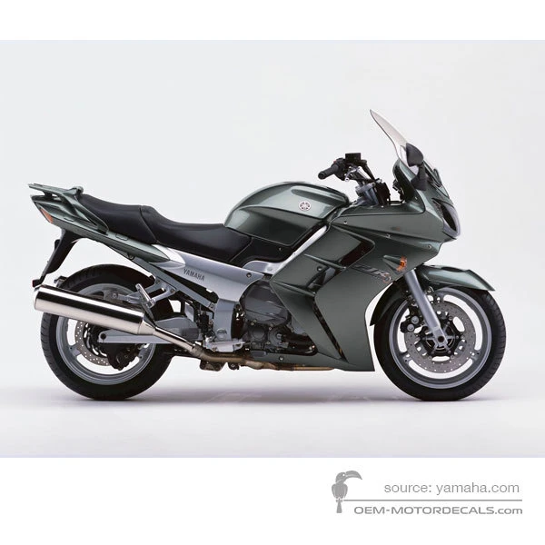 Aufkleber für Yamaha FJR1300 2004 - Grau • Yamaha OEM-Aufkleber