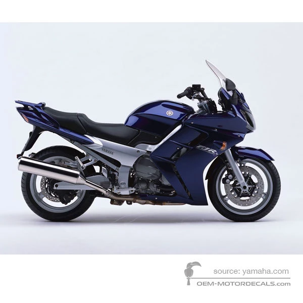 Naklejki do Yamaha FJ1300 2005 - Niebieski • Yamaha Naklejki OEM
