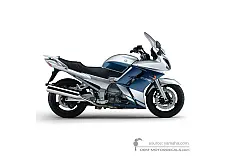 Aufkleber für Yamaha FJR1300 2005 - Silber • Yamaha OEM-Aufkleber