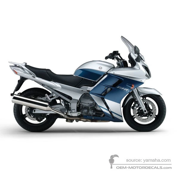 Adesivi per Yamaha FJR1300 2005 - Argento • Yamaha Adesivi OEM