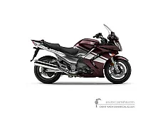 Naklejki do Yamaha FJR1300 2007 - Czerwony • Yamaha Naklejki OEM