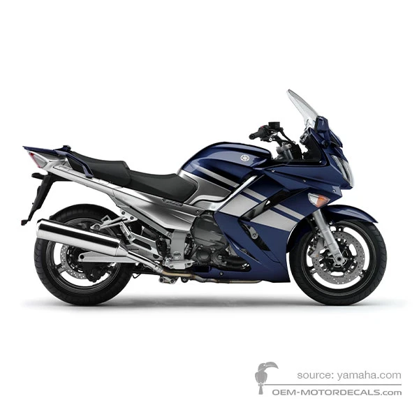 Adesivi per Yamaha FJR1300 2007 - Blu • Yamaha Adesivi OEM