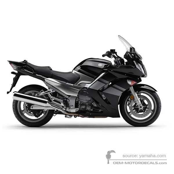 Adesivi per Yamaha FJR1300 2008 - Nero • Yamaha Adesivi OEM