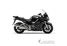 Stickers voor Yamaha FJR1300 2011 - Zwart • Yamaha OEM Stickers