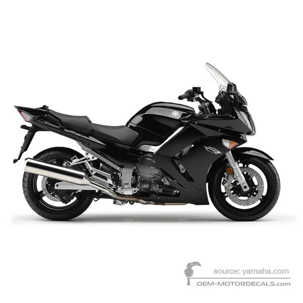 Adesivi per Yamaha FJR1300 2010 - Nero • Yamaha Adesivi OEM