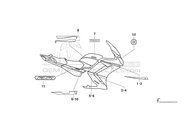 Yamaha FJR1300 2009 - Gris