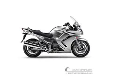 Stickers voor Yamaha FJR1300 2011 - Zilver • Yamaha OEM Stickers