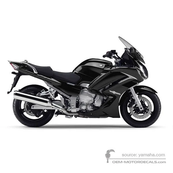 Adesivi per Yamaha FJR1300 2014 - Nero • Yamaha Adesivi OEM