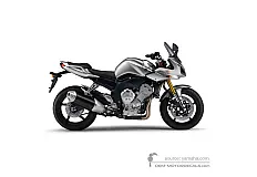 Stickers voor Yamaha FZ1S FAZER 2006 - Zilver • Yamaha OEM Stickers