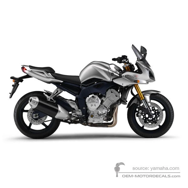 Adesivi per Yamaha FZ1S FAZER 2006 - Argento • Yamaha Adesivi OEM