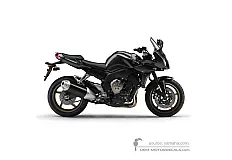 Naklejki do Yamaha FZ1S FAZER 2009 - Czarny • Yamaha Naklejki OEM