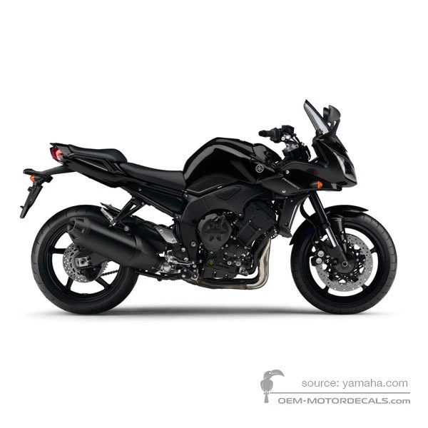 Adesivi per Yamaha FZ1S FAZER 2010 - Nero • Yamaha Adesivi OEM
