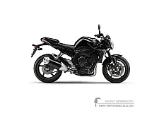 Stickers voor Yamaha FZ1N 2006 - Zwart • Yamaha OEM Stickers