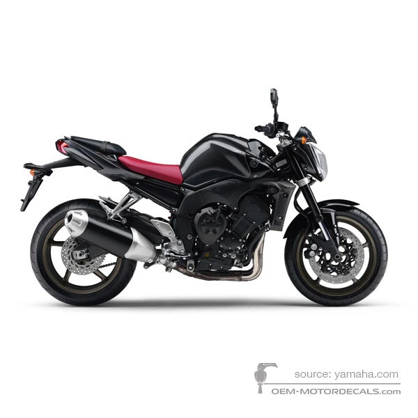 Pegatinas para Yamaha FZ1N 2009 - Gris • Yamaha Pegatinas OEM