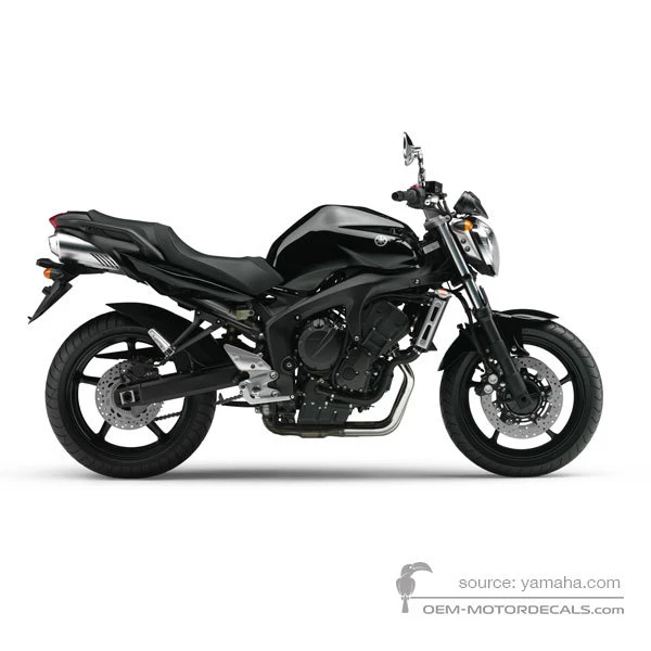 Adesivi per Yamaha FZ6N 2007 - Nero • Yamaha Adesivi OEM