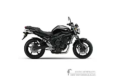 Decals for Yamaha FZ6N 2009 - Black • Yamaha OEM Decals