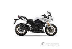 Stickers voor Yamaha FZ8S FAZER 2011 - Wit • Yamaha OEM Stickers