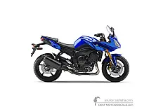 Stickers voor Yamaha FZ8S FAZER 2011 - Blauw • Yamaha OEM Stickers