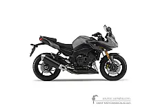 Aufkleber für Yamaha FZ8S FAZER 2013 - Grau • Yamaha OEM-Aufkleber