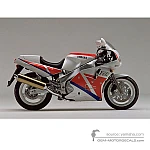 Yamaha FZR1000 1990 - Bianco