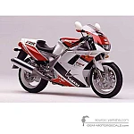 Yamaha FZR1000 1992 - White