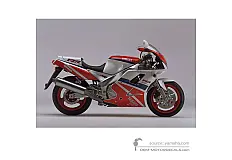 Stickers voor Yamaha FZR1000 1993 - Wit • Yamaha OEM Stickers