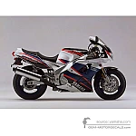 Yamaha FZR1000 1995 - Wit