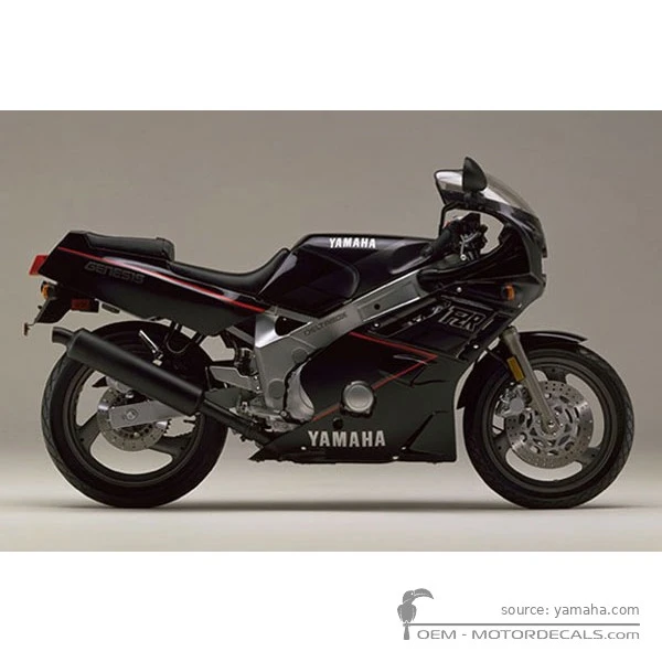 Autocollants pour Yamaha FZR600 1989 • Yamaha Autocollants OEM