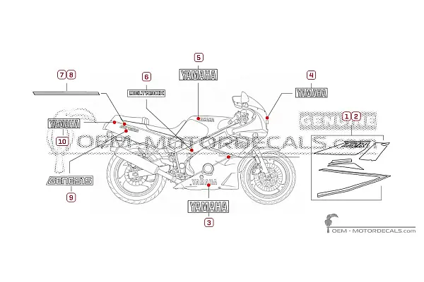 Yamaha FZR600 1989