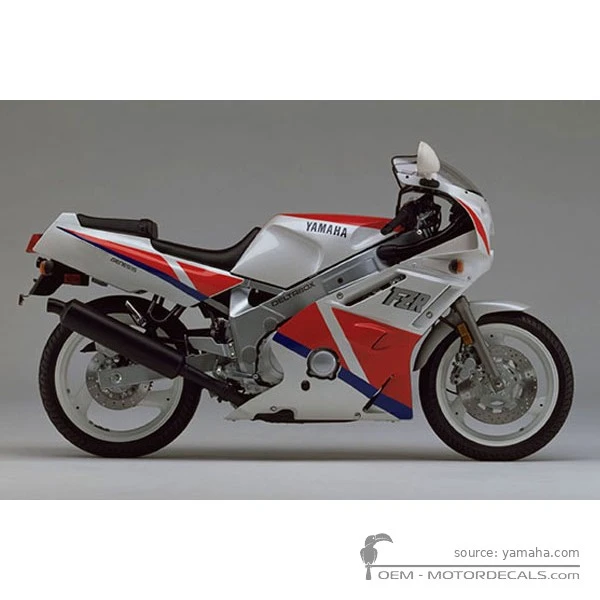 Autocollants pour Yamaha FZR600 1990 • Yamaha Autocollants OEM