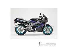 Autocollants pour Yamaha FZR600 1992 • Yamaha Autocollants OEM