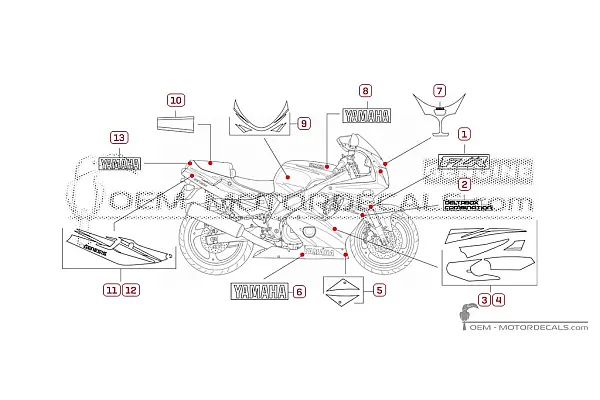 Yamaha FZR600 1994