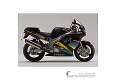 Autocollants pour Yamaha FZR600 1995 • Yamaha Autocollants OEM