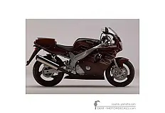 Autocollants pour Yamaha FZR600 1995 • Yamaha Autocollants OEM