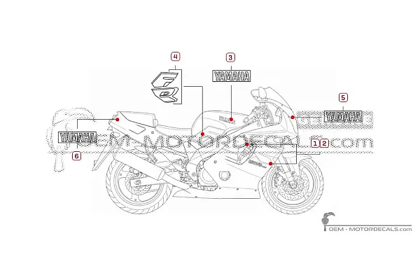 Yamaha FZR600 1995
